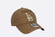 New Era LA Dodgers MLB Houndstooth 9TWENTY Marron